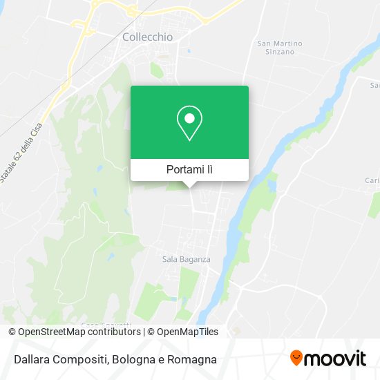 Mappa Dallara Compositi
