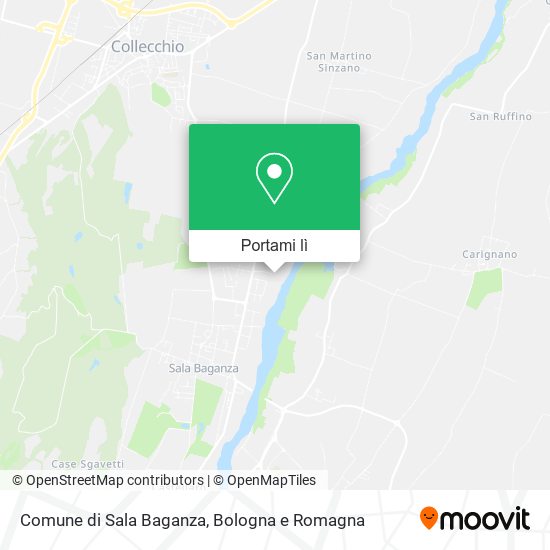 Mappa Comune di Sala Baganza