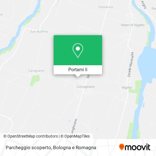 Mappa Parcheggio scoperto