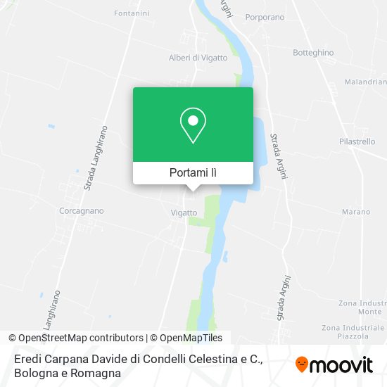 Mappa Eredi Carpana Davide di Condelli Celestina e C.