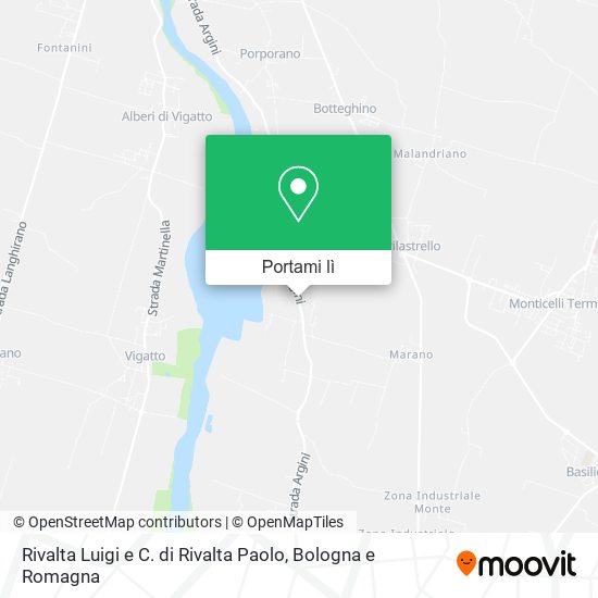 Mappa Rivalta Luigi e C. di Rivalta Paolo