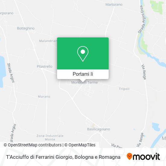 Mappa T'Acciuffo di Ferrarini Giorgio