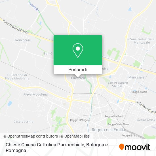 Mappa Chiese Chiesa Cattolica Parrocchiale