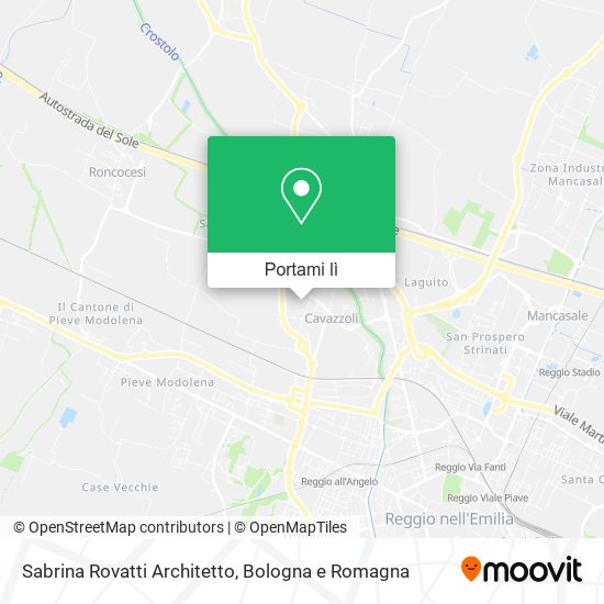 Mappa Sabrina Rovatti Architetto