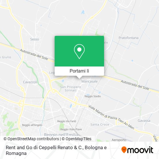 Mappa Rent and Go di Ceppelli Renato & C.