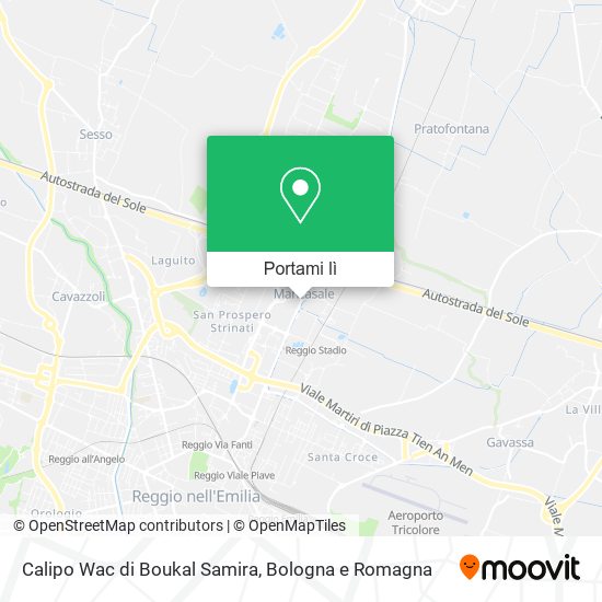 Mappa Calipo Wac di Boukal Samira