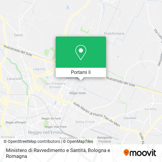 Mappa Ministero di Ravvedimento e Santità
