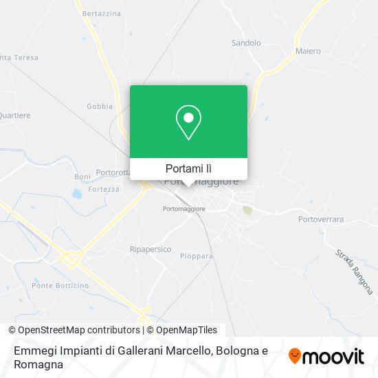 Mappa Emmegi Impianti di Gallerani Marcello