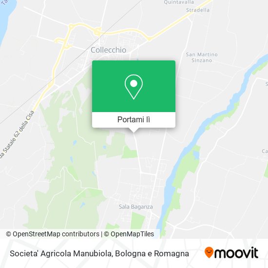 Mappa Societa' Agricola Manubiola