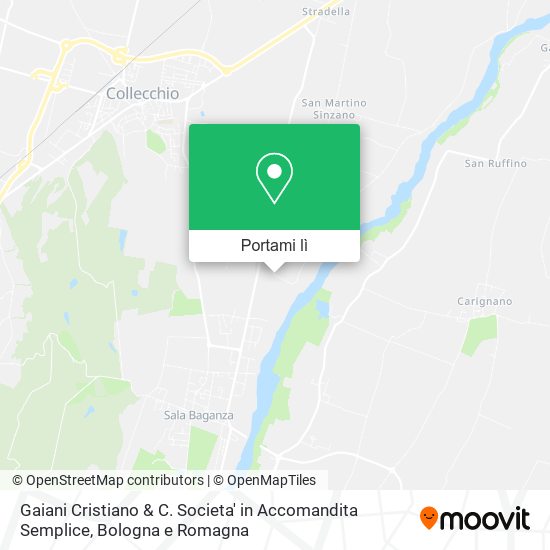 Mappa Gaiani Cristiano & C. Societa' in Accomandita Semplice