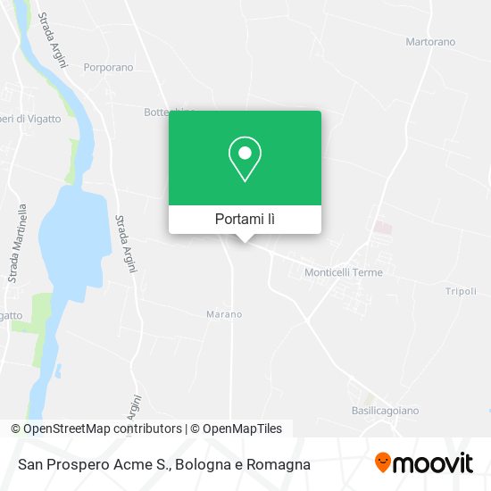 Mappa San Prospero Acme S.