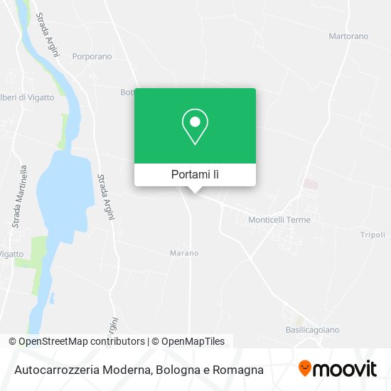Mappa Autocarrozzeria Moderna