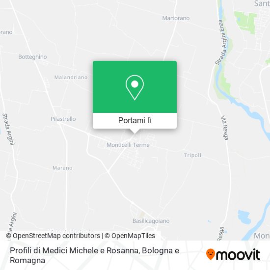 Mappa Profili di Medici Michele e Rosanna