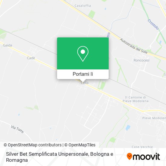 Mappa Silver Bet Semplificata Unipersonale