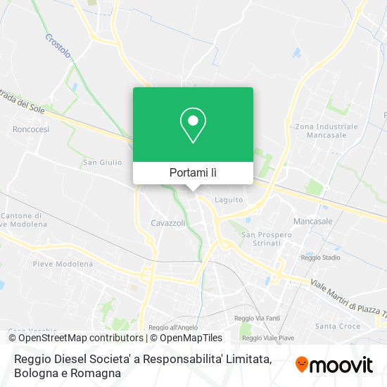 Mappa Reggio Diesel Societa' a Responsabilita' Limitata