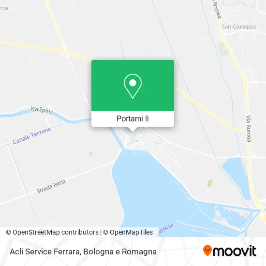 Mappa Acli Service Ferrara