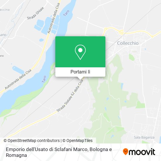 Mappa Emporio dell'Usato di Sclafani Marco