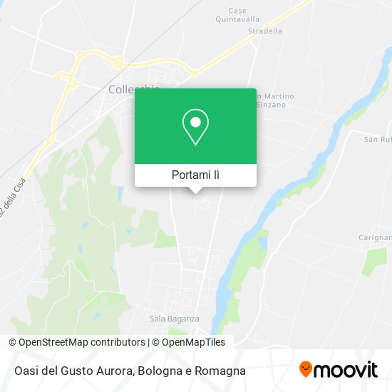 Mappa Oasi del Gusto Aurora