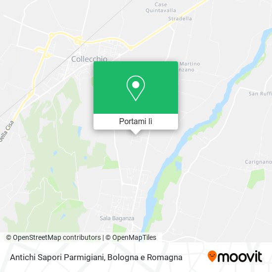 Mappa Antichi Sapori Parmigiani