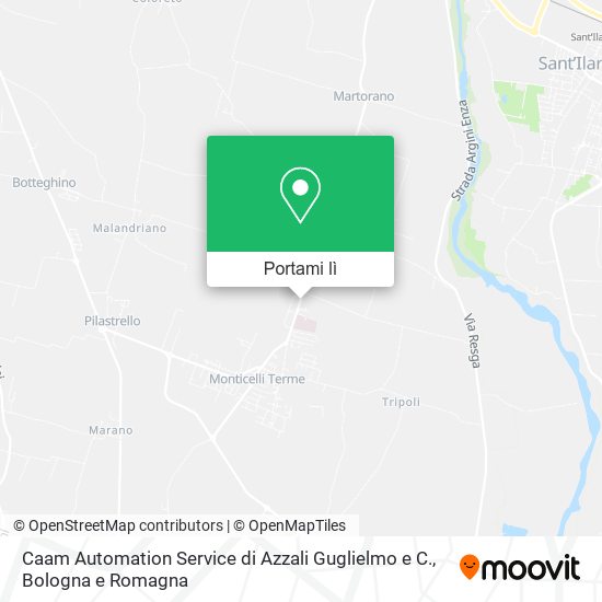 Mappa Caam Automation Service di Azzali Guglielmo e C.