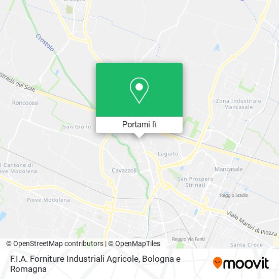 Mappa F.I.A. Forniture Industriali Agricole