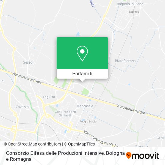 Mappa Consorzio Difesa delle Produzioni Intensive