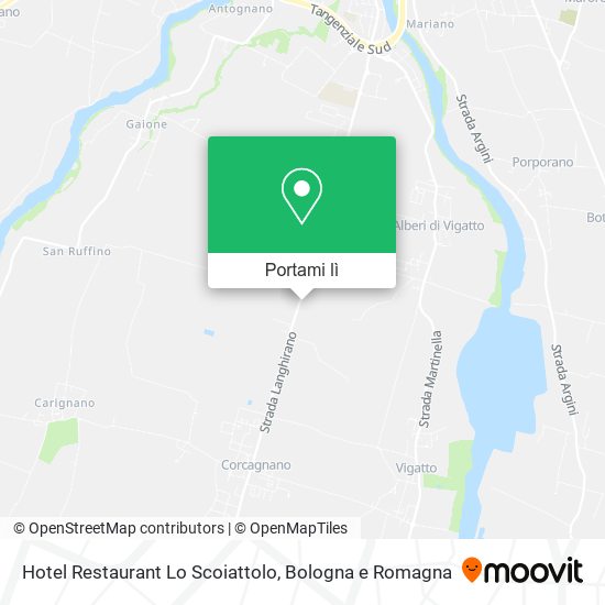 Mappa Hotel Restaurant Lo Scoiattolo