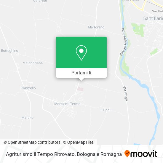 Mappa Agriturismo il Tempo Ritrovato