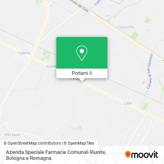 Mappa Azienda Speciale Farmacie Comunali Riunite