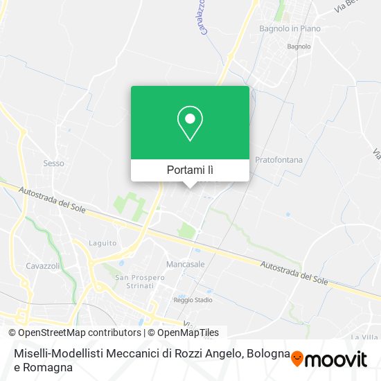 Mappa Miselli-Modellisti Meccanici di Rozzi Angelo