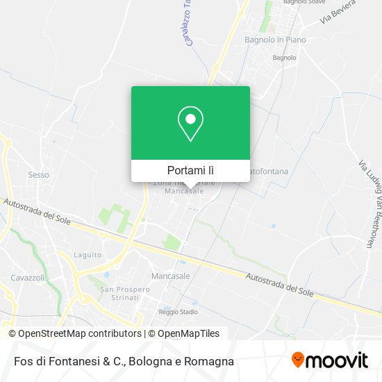Mappa Fos di Fontanesi & C.