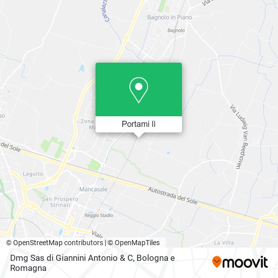 Mappa Dmg Sas di Giannini Antonio & C