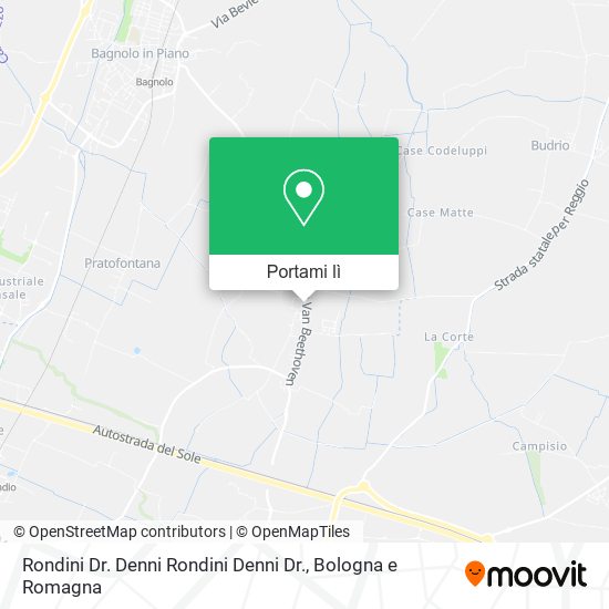 Mappa Rondini Dr. Denni Rondini Denni Dr.
