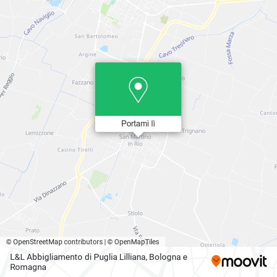 Mappa L&L Abbigliamento di Puglia Lilliana