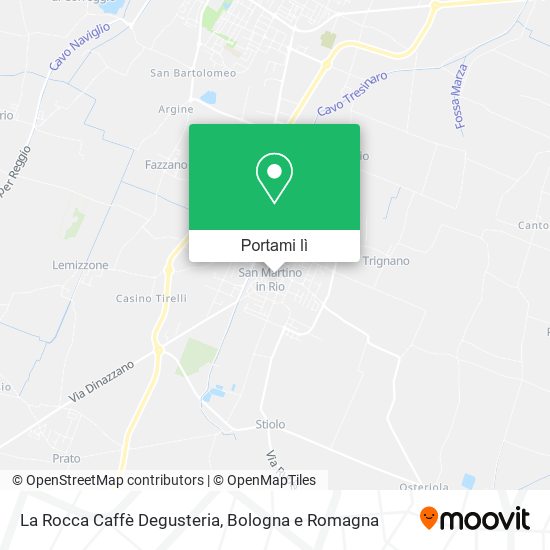 Mappa La Rocca Caffè Degusteria