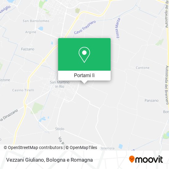 Mappa Vezzani Giuliano
