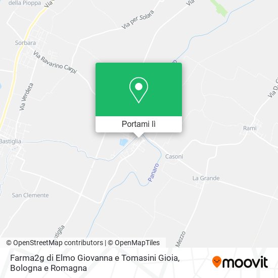 Mappa Farma2g di Elmo Giovanna e Tomasini Gioia