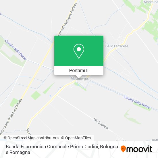 Mappa Banda Filarmonica Comunale Primo Carlini