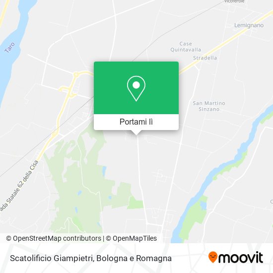 Mappa Scatolificio Giampietri