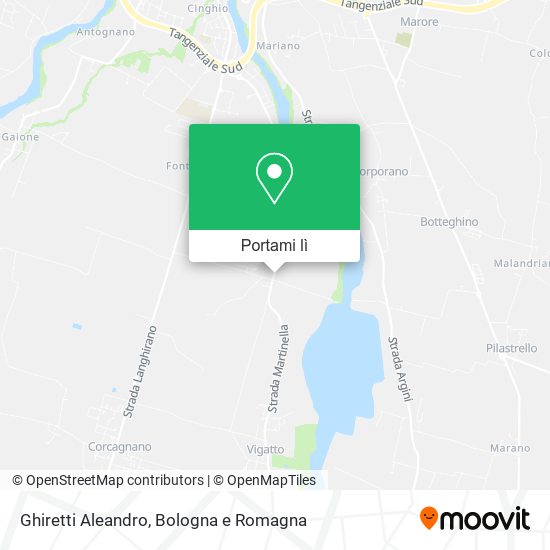 Mappa Ghiretti Aleandro
