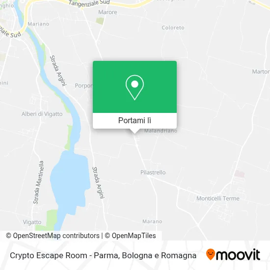 Mappa Crypto Escape Room - Parma