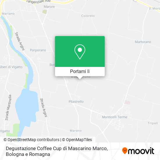 Mappa Degustazione Coffee Cup di Mascarino Marco