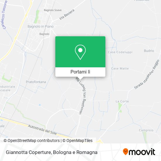 Mappa Giannotta Coperture