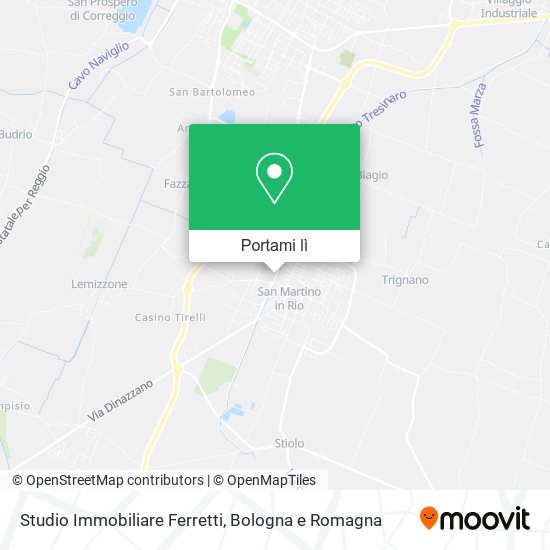 Mappa Studio Immobiliare Ferretti