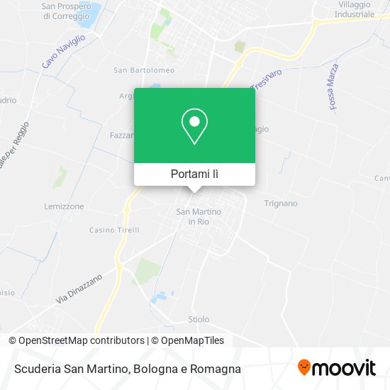 Mappa Scuderia San Martino