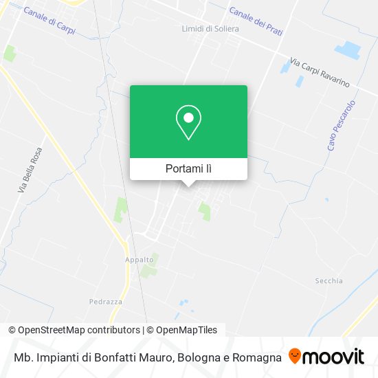 Mappa Mb. Impianti di Bonfatti Mauro