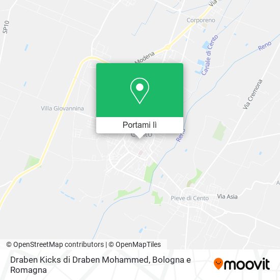 Mappa Draben Kicks di Draben Mohammed