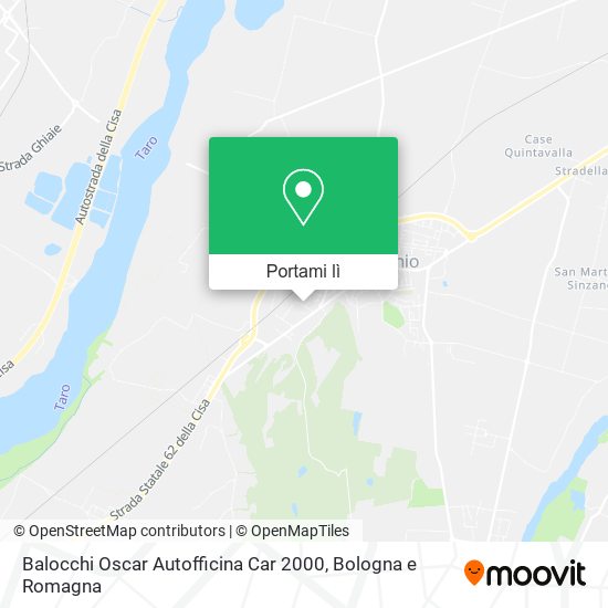 Mappa Balocchi Oscar Autofficina Car 2000