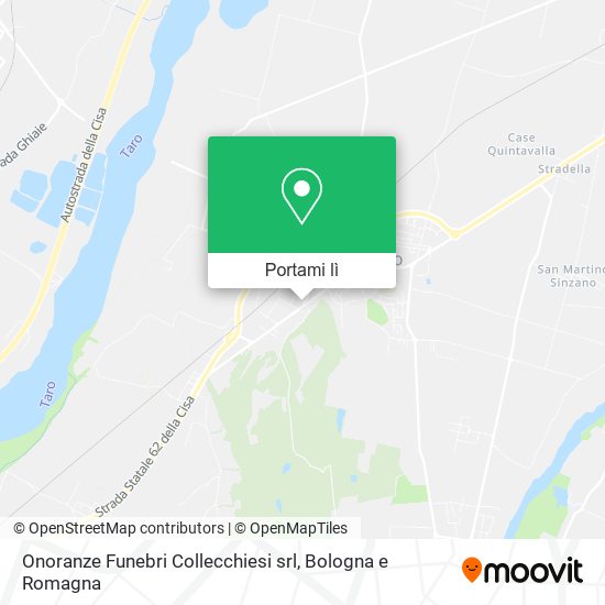 Mappa Onoranze Funebri Collecchiesi srl