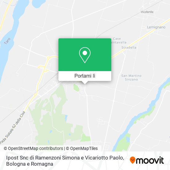 Mappa Ipost Snc di Ramenzoni Simona e Vicariotto Paolo